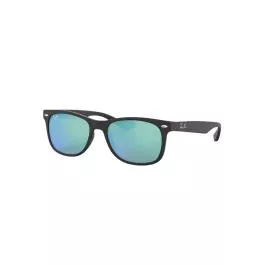 Ray-Ban Unisex Junior Junior New Wayfarer - Matte Black - Blue Flash - Non-Polarized