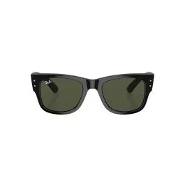 Ray-Ban Unisex Mega Wayfarer - Black - Green - Non-Polarized