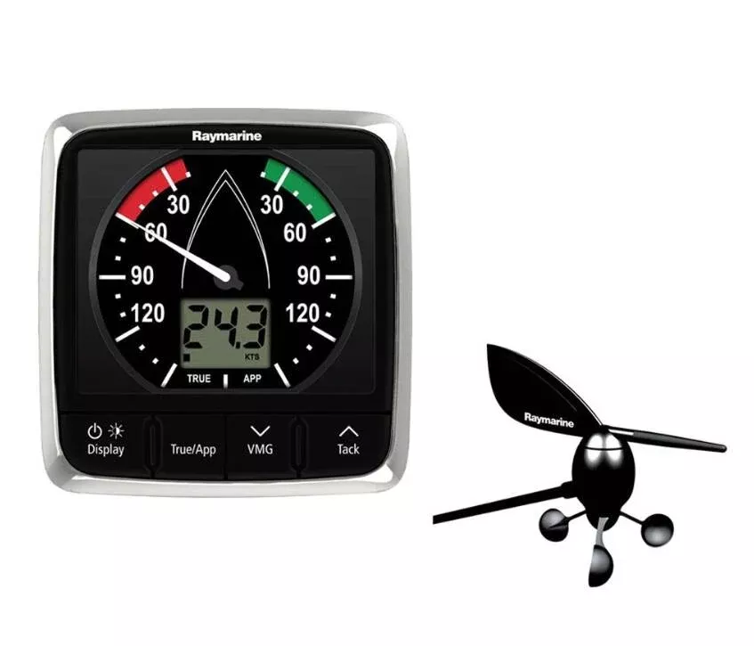 Raymarine i60 Wind Wireless Instrument Kit with Wind Transducer• E70150