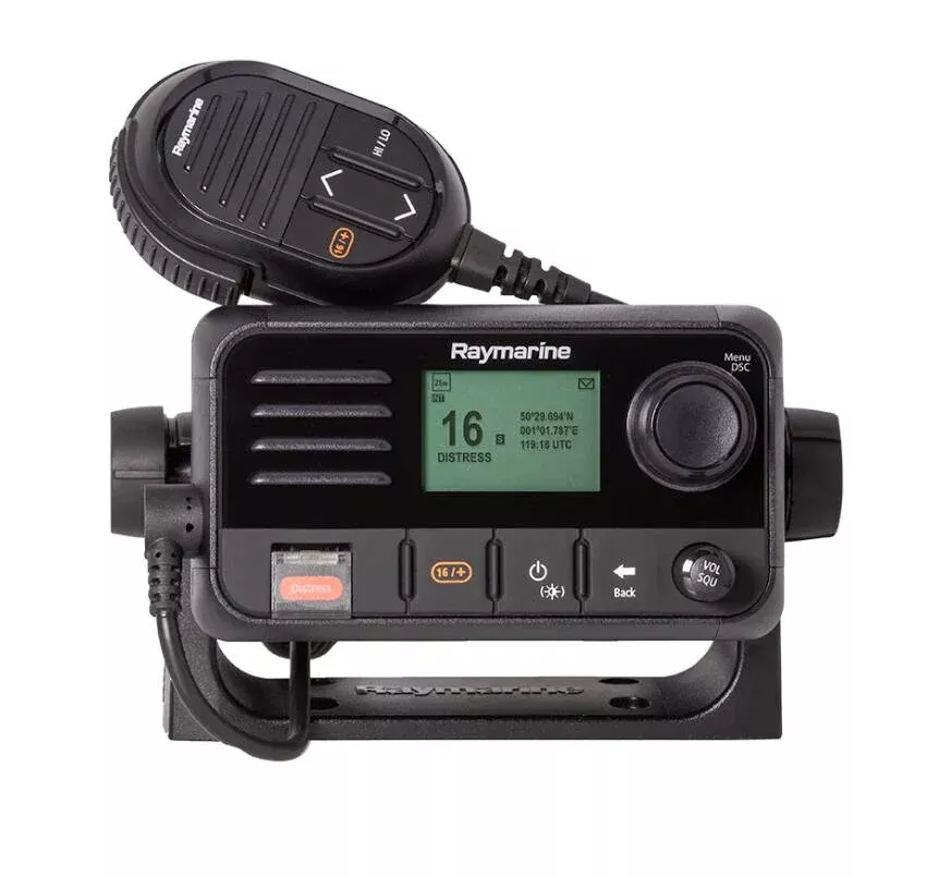Raymarine Ray53 25W RF Black Fixed Mount VHF Radio• E70524