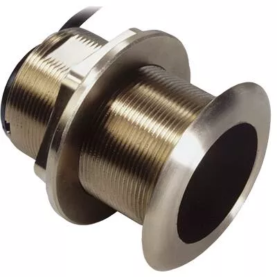 Raymarine Tilted Element B60 Bronze Flush Thru-hull Mount Transducer with 33' Cable• E66085