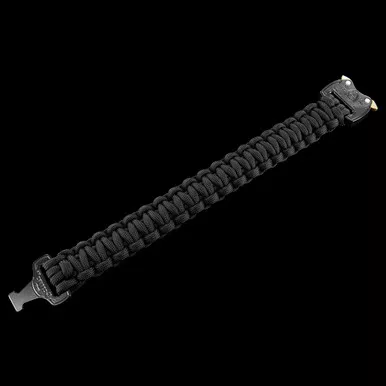 RCP AustriAlpin COBRA Paracord Bracelet Black