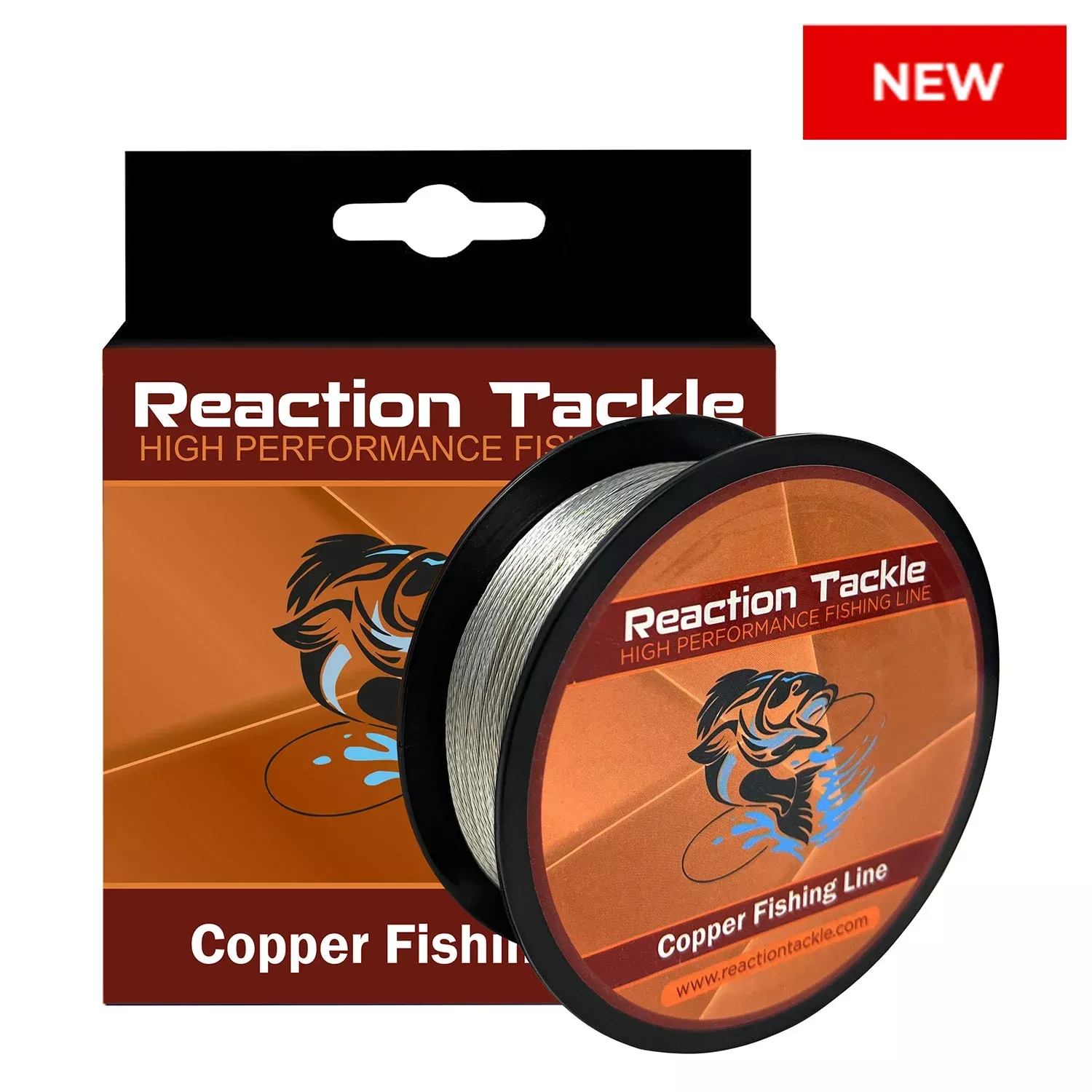 Reaction Tackle Copper Fishing Line – Trolling Wire – Tin Coated – New