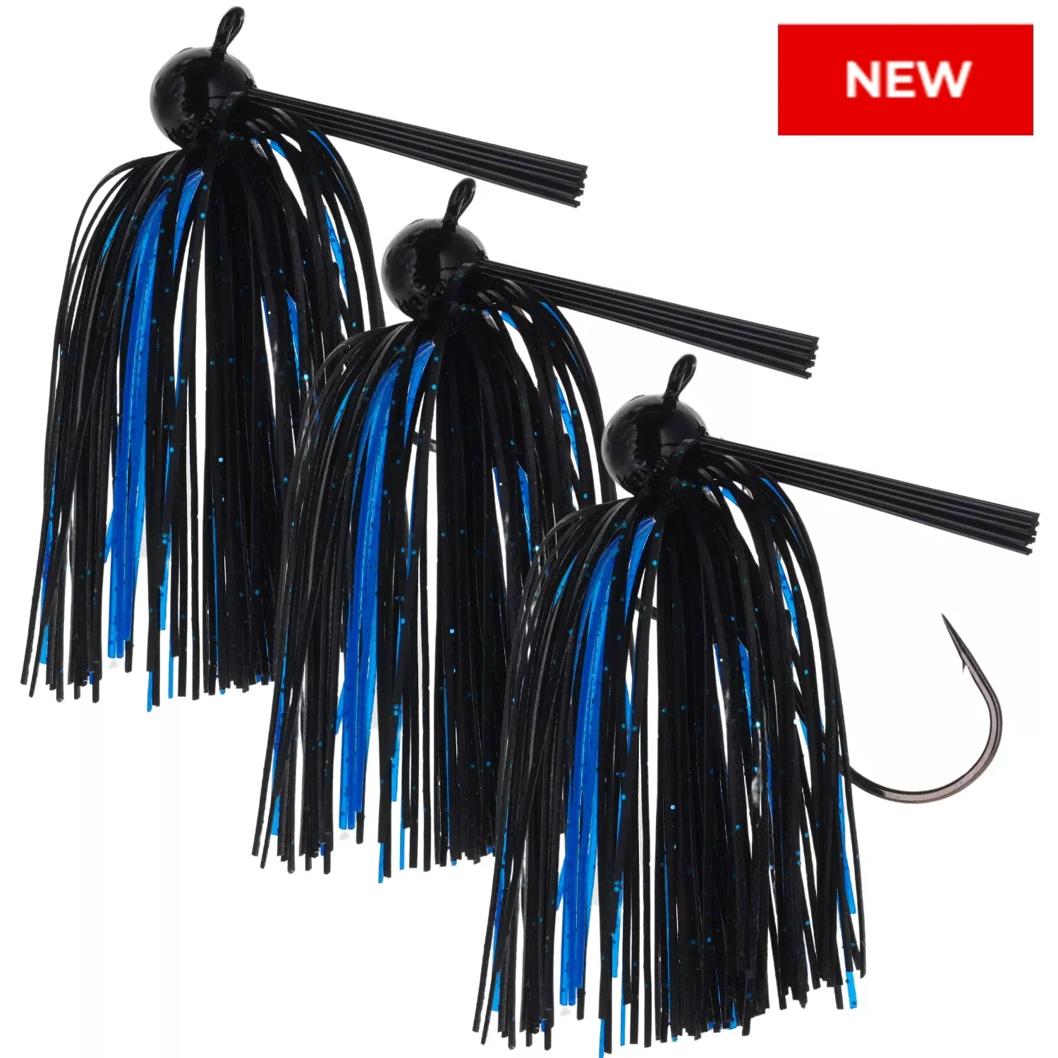 Reaction Tackle Lead Football Jigs 3-Pack – New