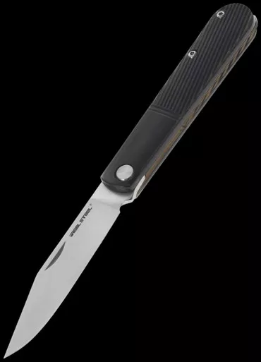 Real Steel Barlow Fork Clip Point Folding Knife