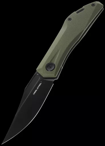 Real Steel Ventus Lite Black Folding Knife