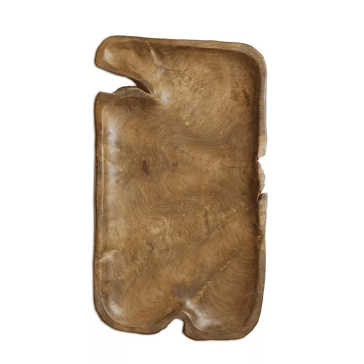 Rectangular Teak Wood Tray
