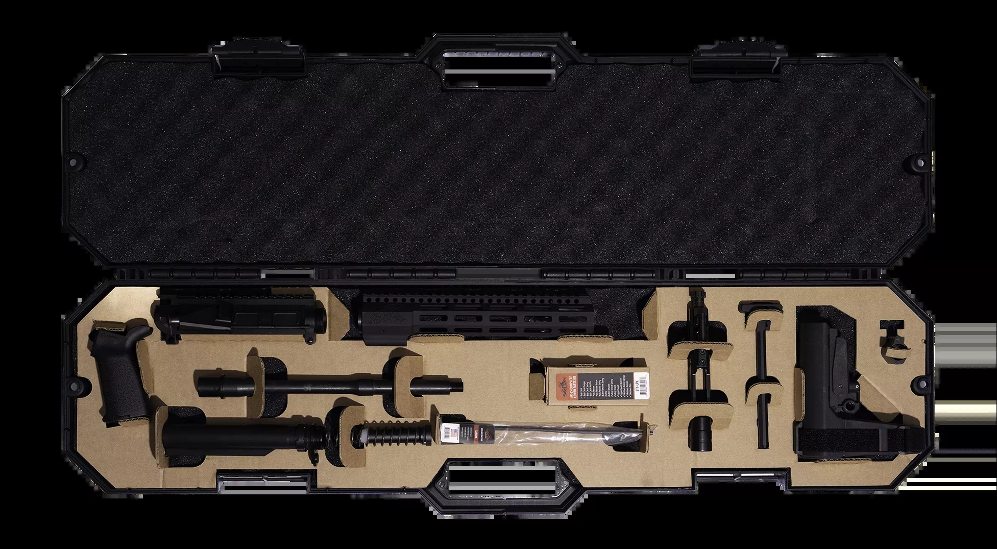REDFIELD STT 11.5 Inch Everything But Lower Complete AR Build Kit Black EBTLK-11.5-BLK