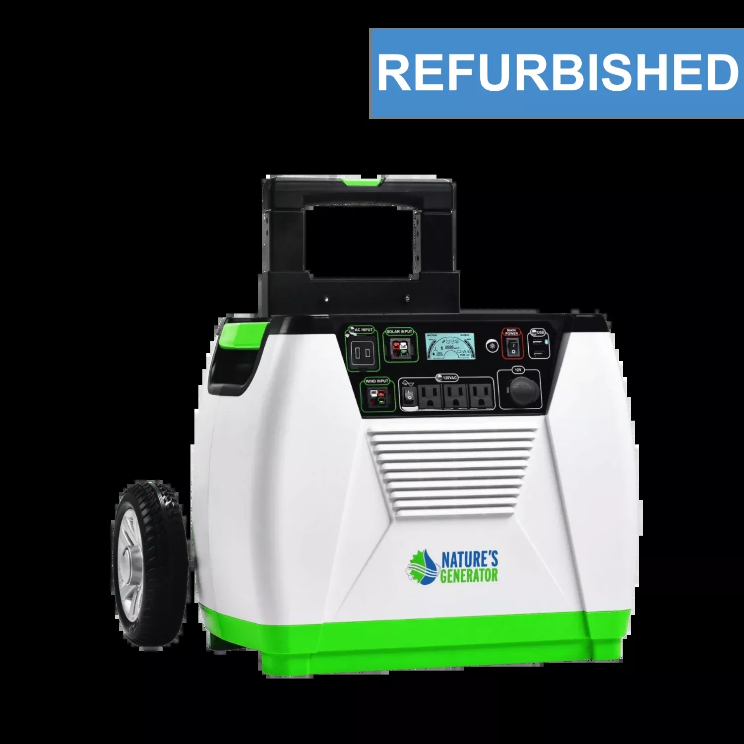Refurbished – 1800 Watt Solar and Wind Power Generator