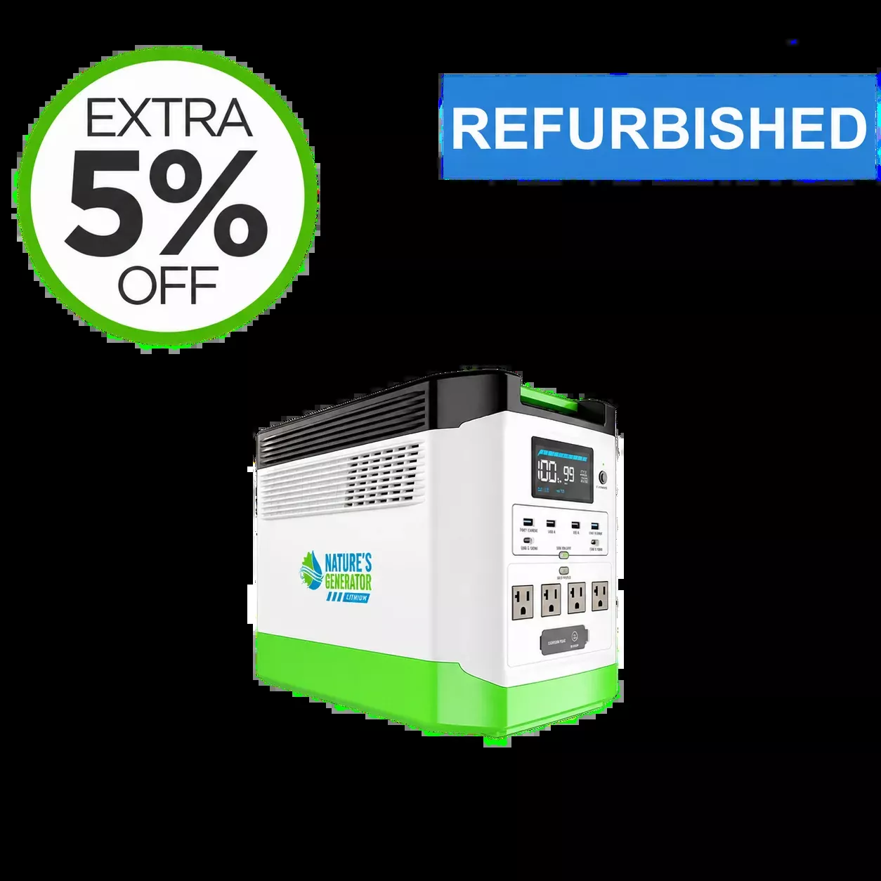 Refurbished – Lithium 1800 Power Station