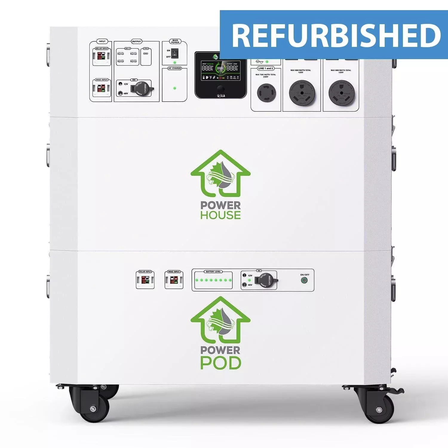 Refurbished – Nature’s Generator Powerhouse + Power Pod