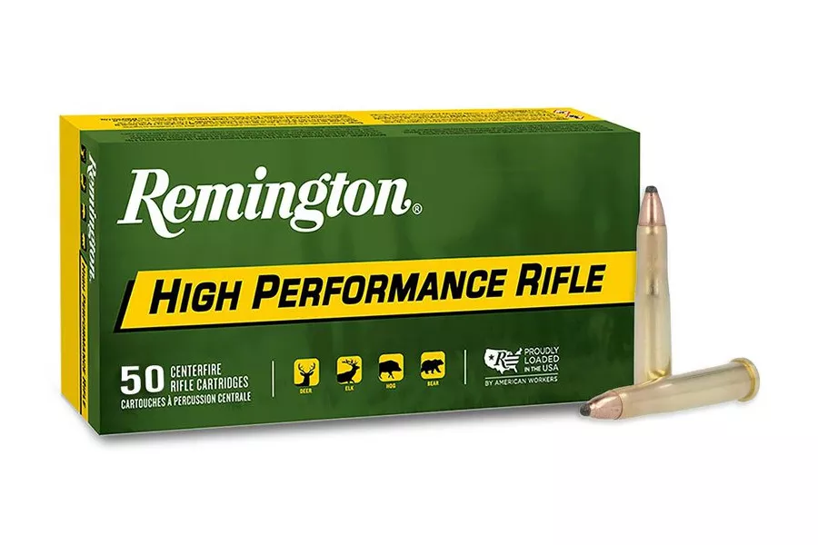 Remington 22 Hornet 45gr Pointed Soft Point High Performance Rifle 50/Box