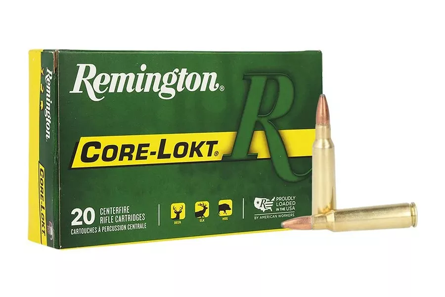 Remington 250 Savage 100gr Pointed Soft Point Core-Lokt 20/Box
