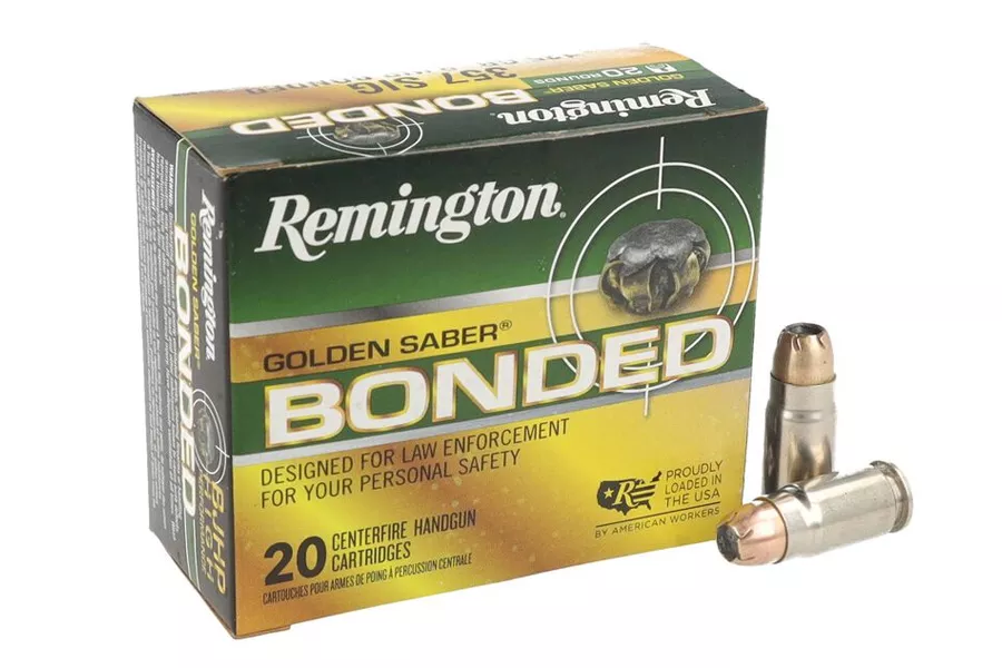 Remington   357 Sig 125gr Golden Saber Bonded JHP 20/Box