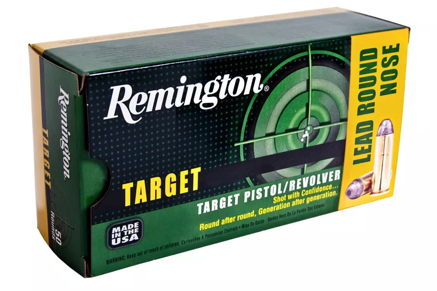 Remington 38SW 146 gr Lead Round Nose Target 50/Box