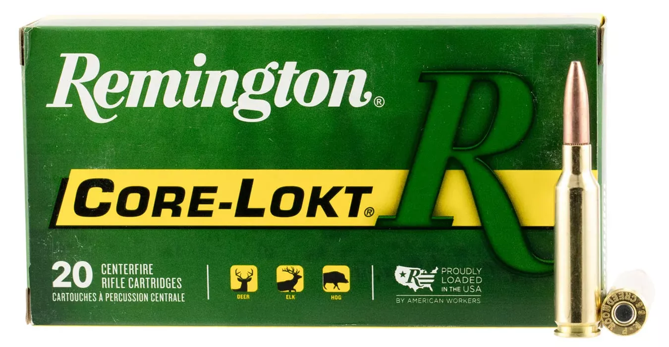 Remington  6.5 Creedmoor 140 gr Pointed Soft Point Core-Lokt 20/Box