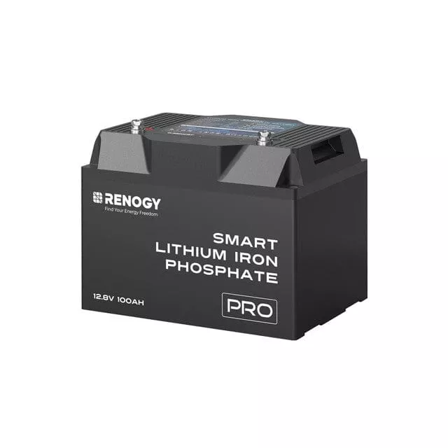 Renogy 12V 100Ah Pro Smart Lithium Iron Phosphate Battery w/Bluetooth & Self-heating Function (SC)