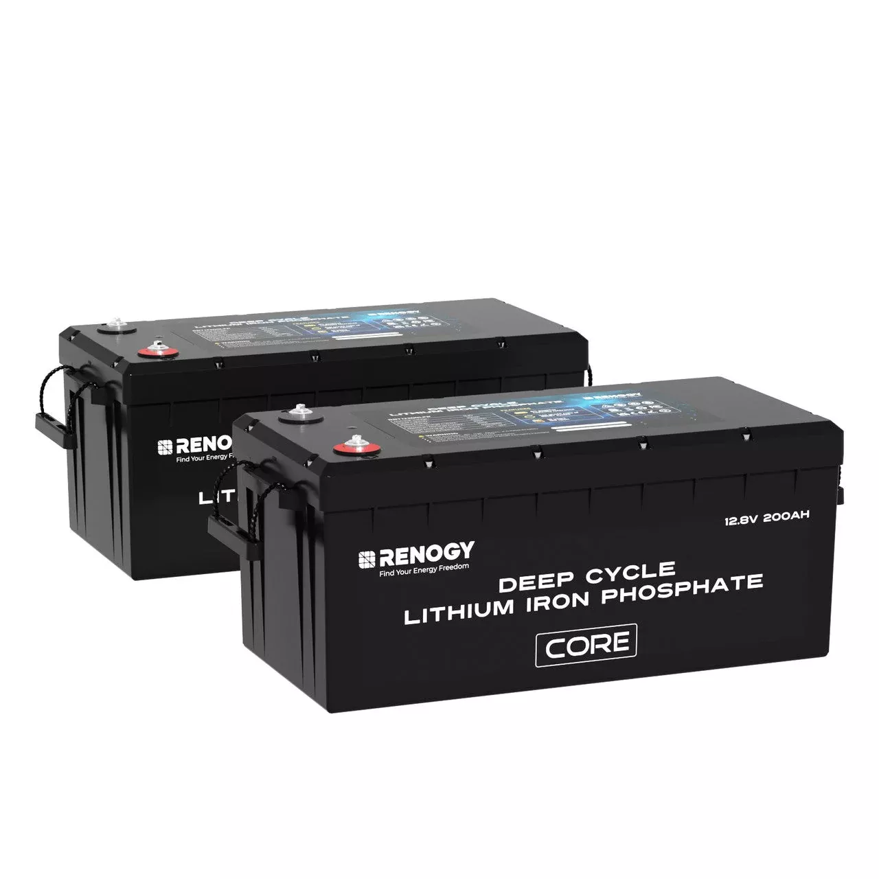 Renogy 12V 200Ah Core Series Deep Cycle Lithium Iron Phosphate Battery (SC)