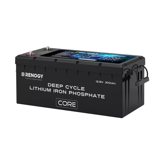 Renogy 12V 300Ah Core Series Deep Cycle Lithium Iron Phosphate Battery w/Self-Heating (SC)