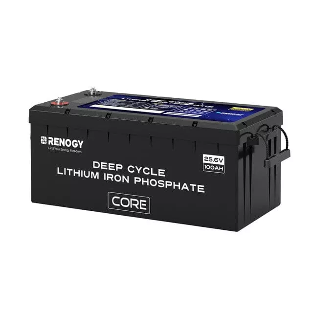 Renogy 24V 100Ah Core Series Deep Cycle Lithium Iron Phosphate Battery (SC)
