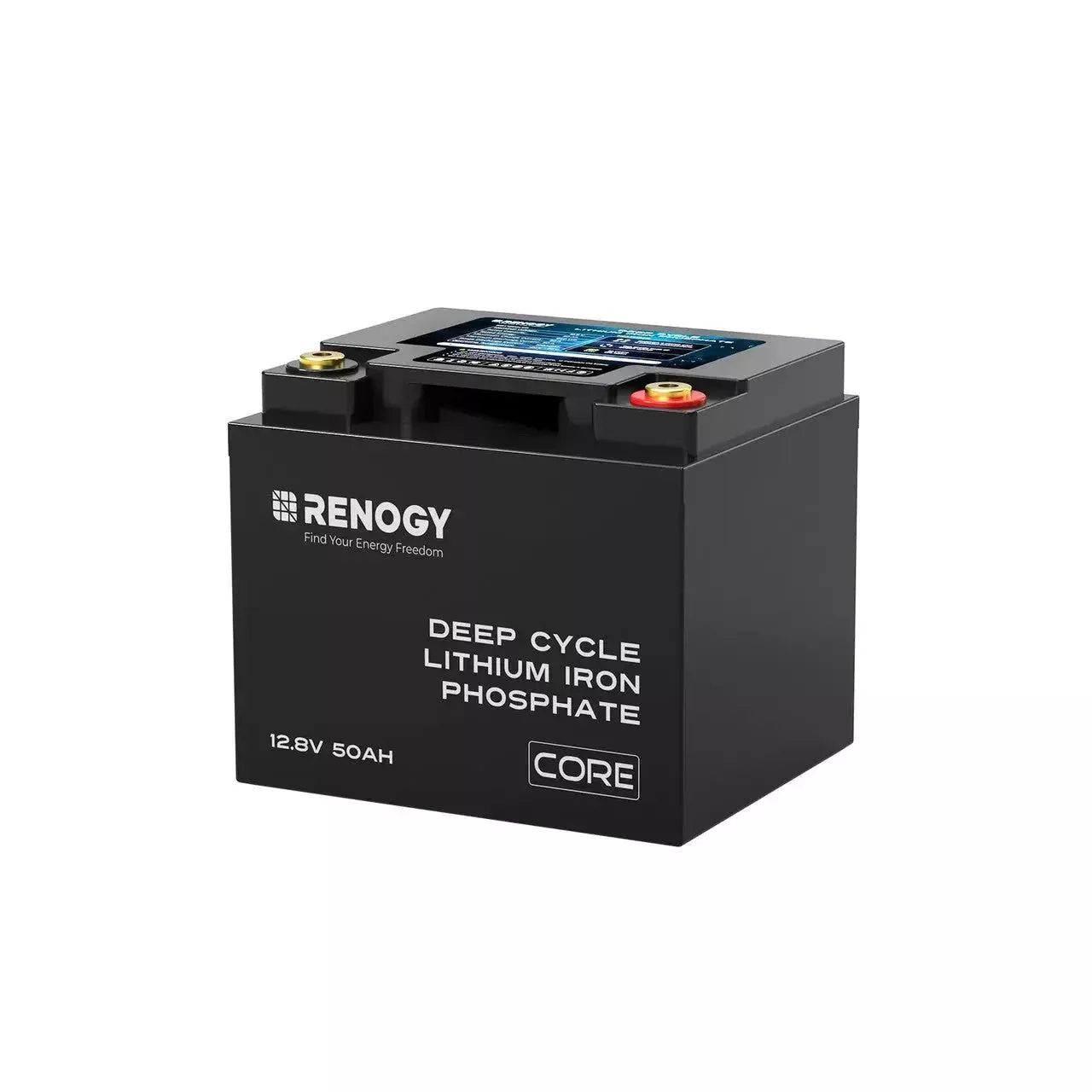 Renogy Core - 12V 50Ah Deep Cycle Lithium Iron Phosphate Battery