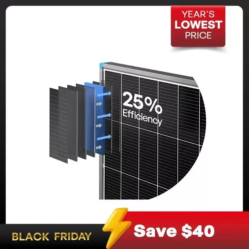 Renogy N-Type 16BB 200W 175W 100W Rigid Solar Panel