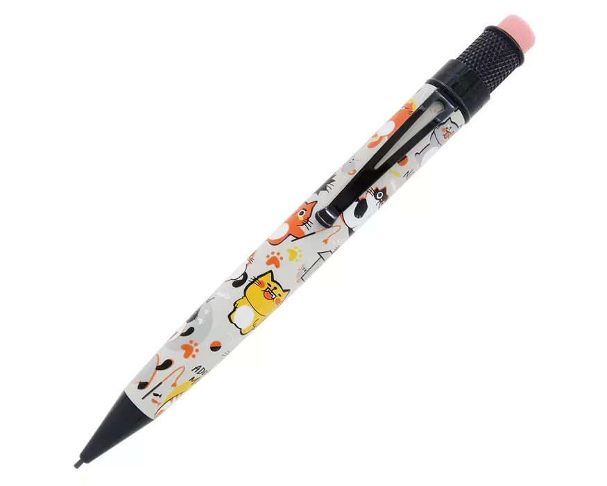 Retro 51 Tornado Cat Rescue 1.15mm Mechanical Pencil