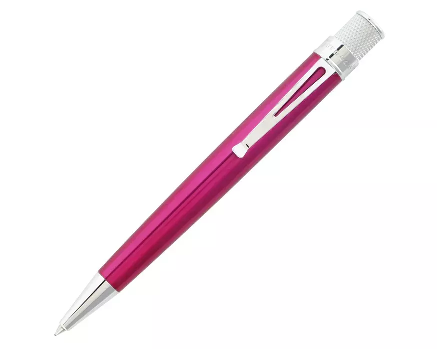 Retro 51 Tornado Classic Lacquer Pink Rollerball Pen