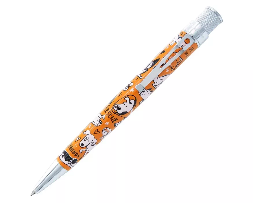 Retro 51 Tornado Dog Rescue Series 4 Ballpoint Pen