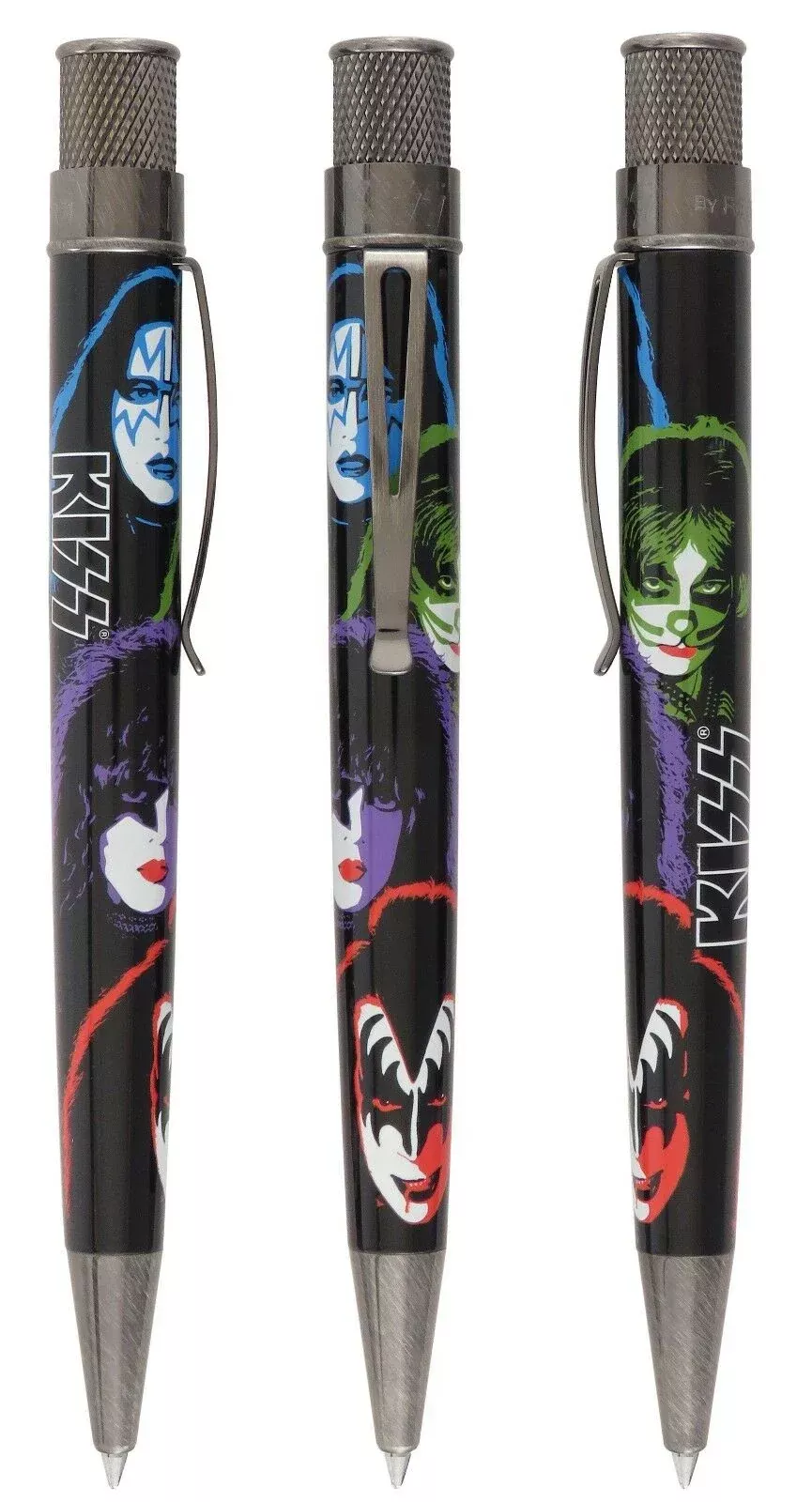 Retro 51 Tornado Limited Edition Kiss 1978 “Faces” Rollerball Pen