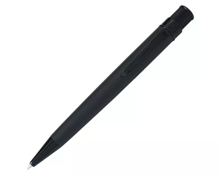 Retro 51 Tornado Stealth Black Rollerball Pen