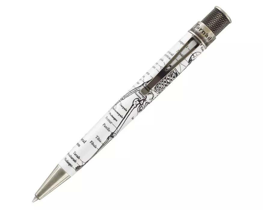Retro 51 Tornado Vintage Metalsmith Dr. Gray Rollerball Pen