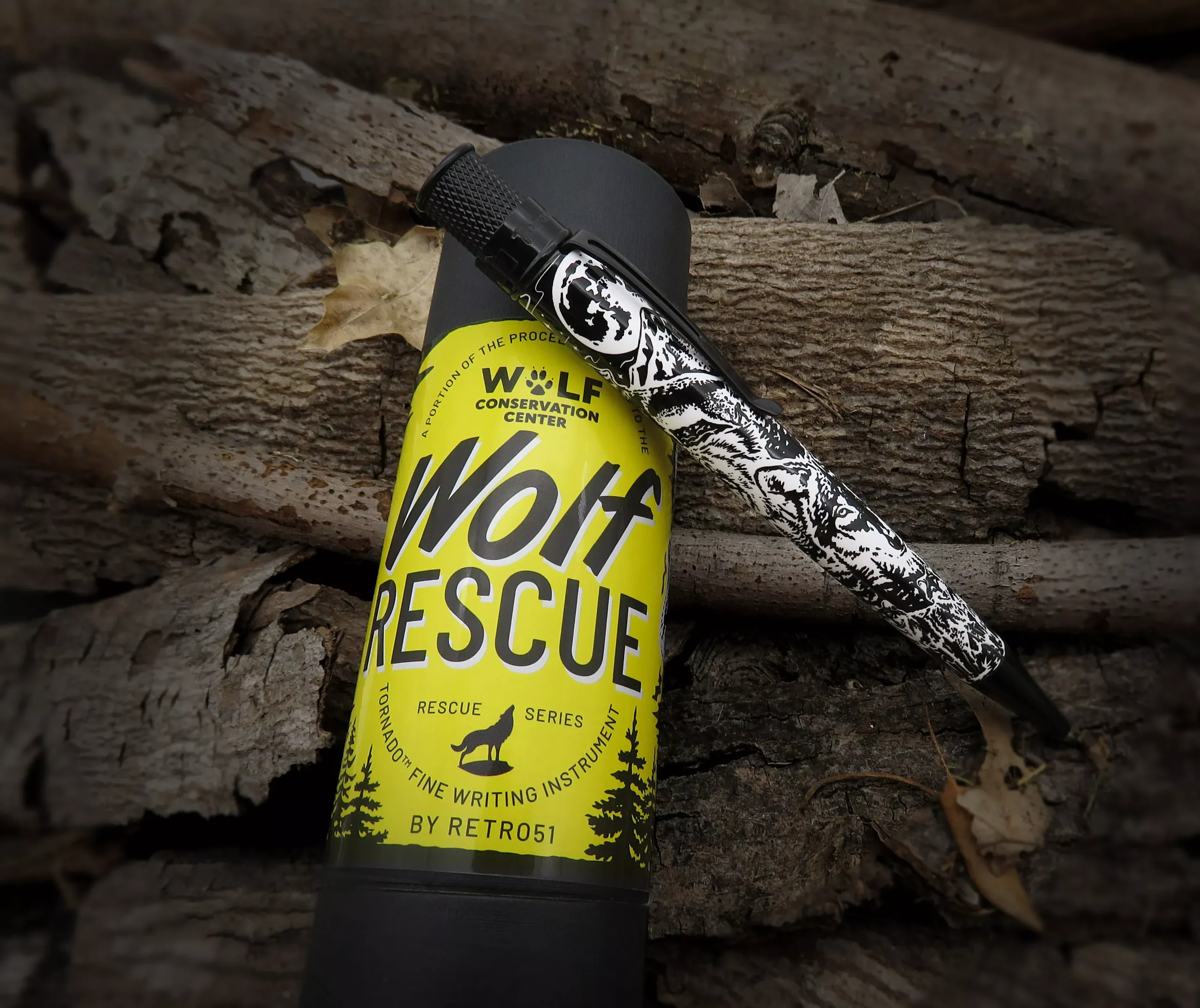 Retro 51 Tornado Wolf Rescue Ballpoint Pen