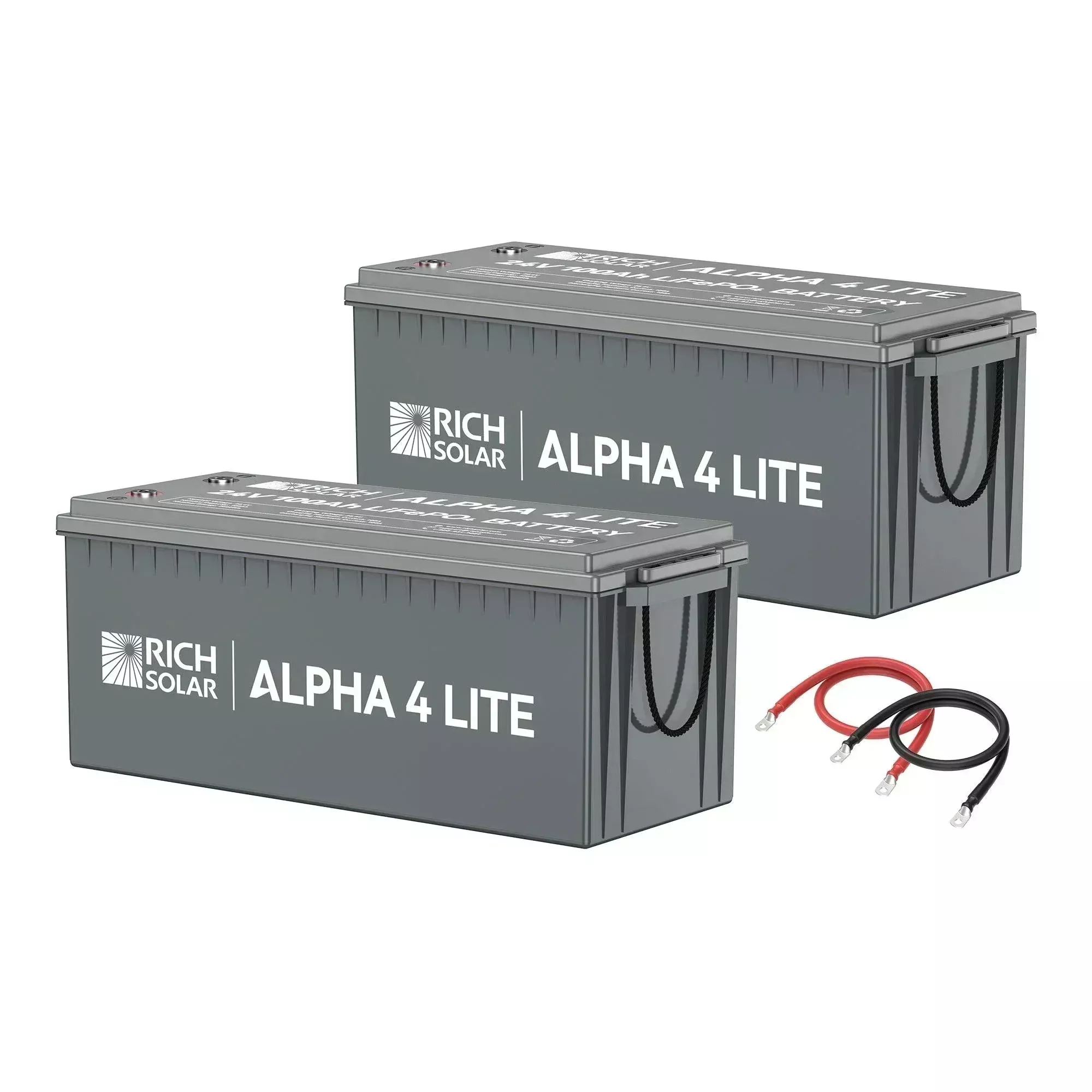 Rich Solar – 24V – 200AH – 5.1kWh Lithium Battery Bank