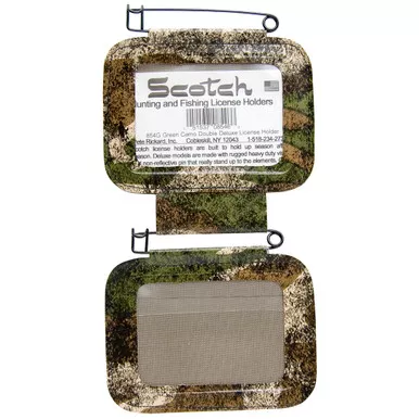 Rickards Hunting License Holder Double Camo