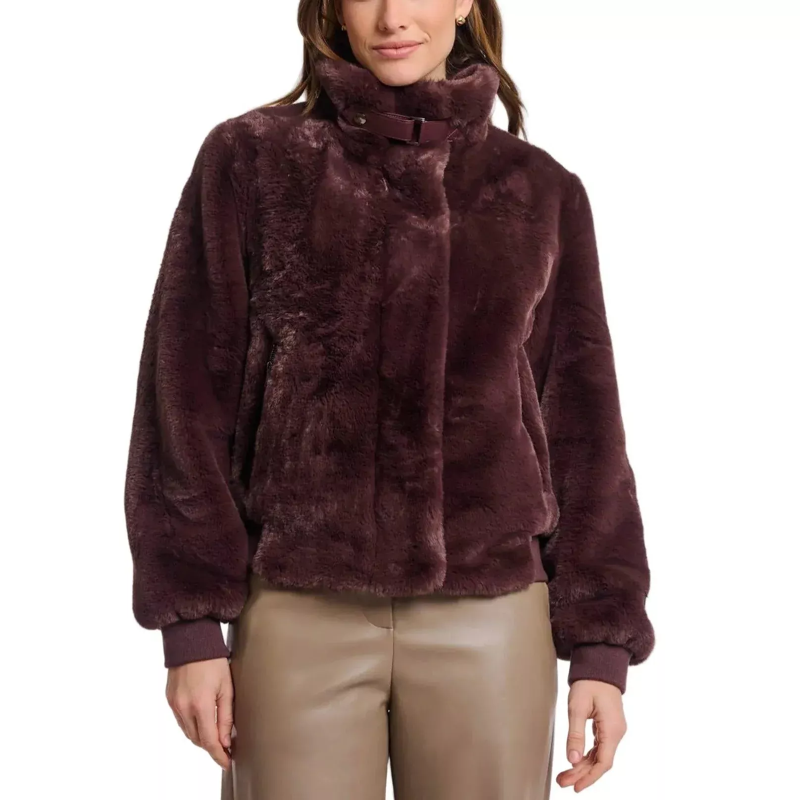 Rino & Pelle Ambra Short Faux Fur Jacket