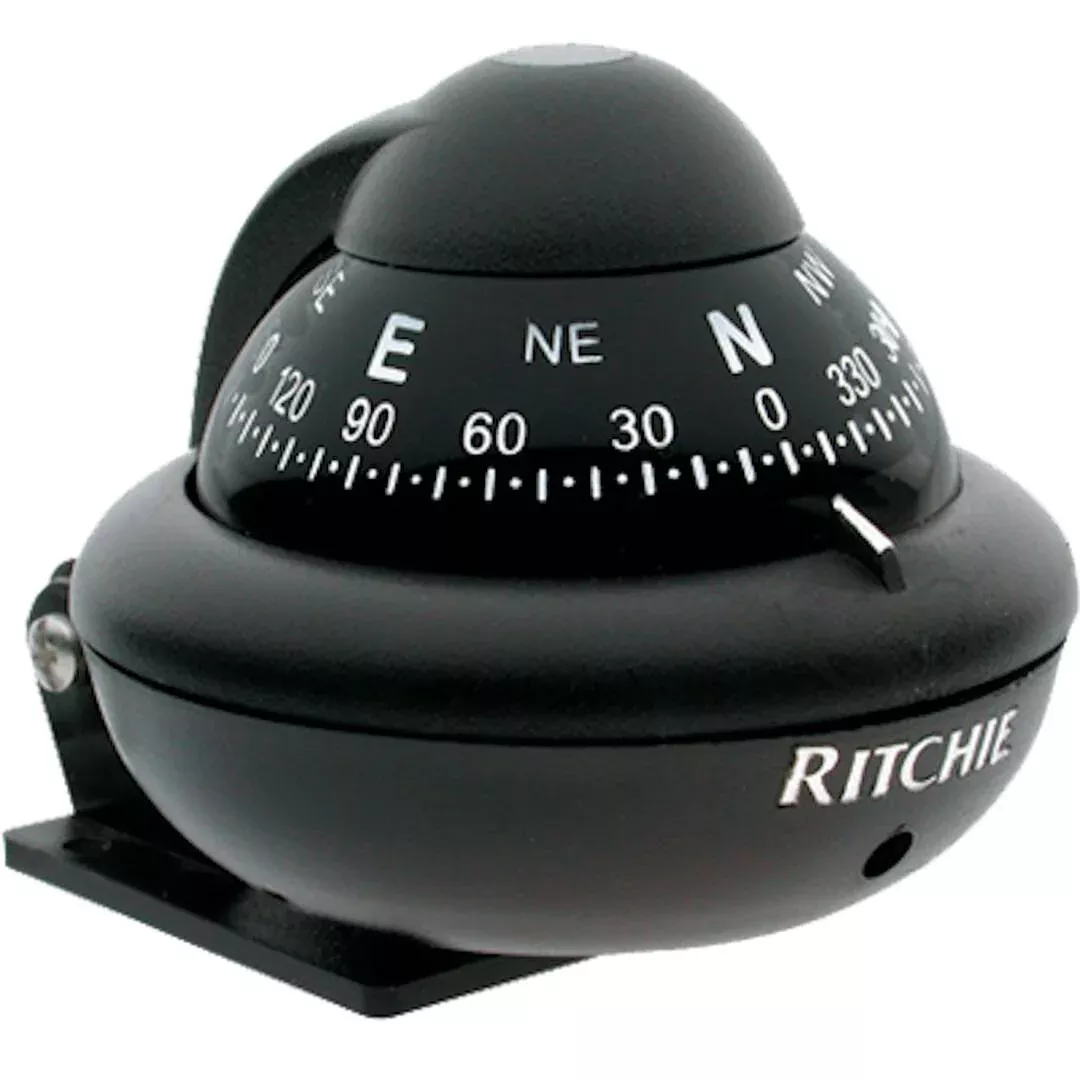 Ritchie RitchieSport Black Bracket Mount Compass• X-10B-M