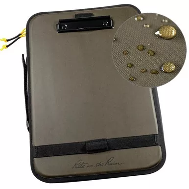 Rite in the Rain 298 Monsoon Command Desk/Clipboard, Olive/Black