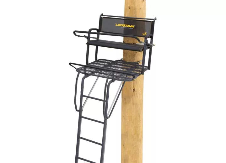 Rivers Edge Lockdown 17’ 2-Man Ladder Stand• LD203