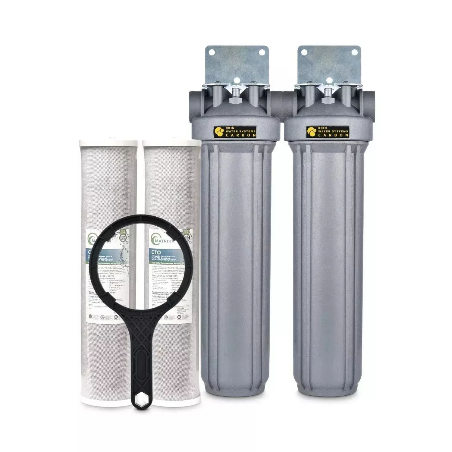 RKIN – CBS Dual Carbon Whole House Water Filter