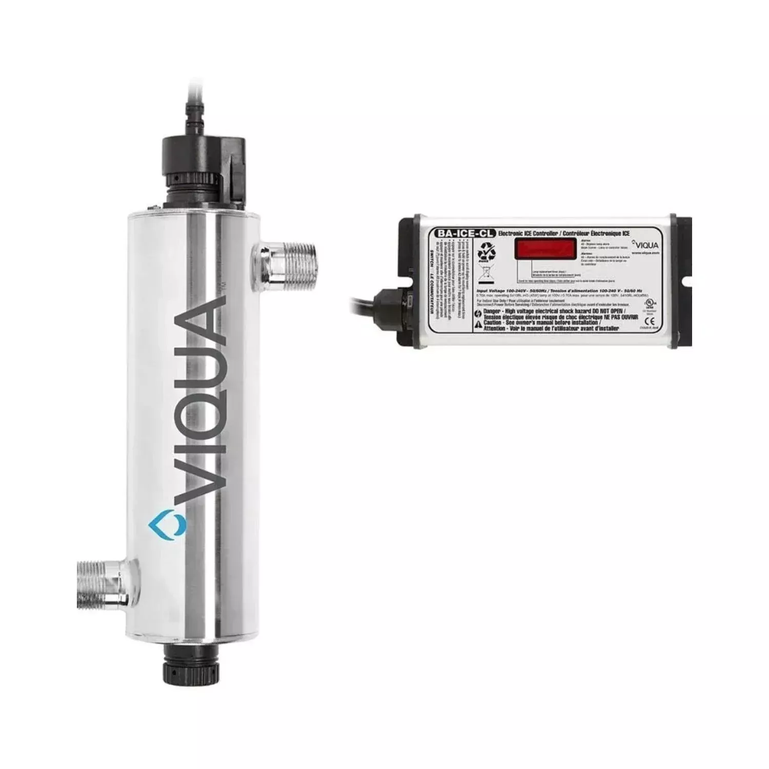 RKIN – Stainless Steel High Output UV Water Disinfection System