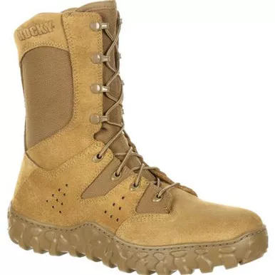 Rocky RKC072 S2V Predator 8" Military Boots, Coyote Brown
