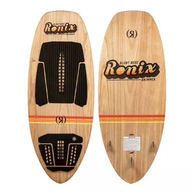 RONIX Element Core Blunt Nose Skimmer Paulownia/Sunset Wakesurf