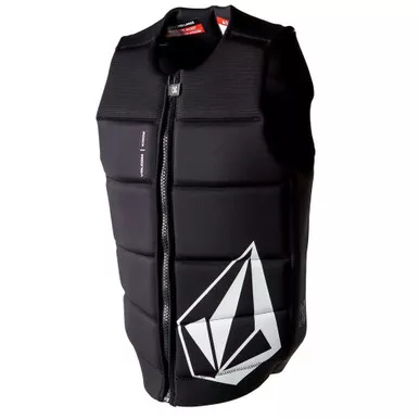 RONIX Men's Volcom Black/Death Stones CE Approved Impact Vest