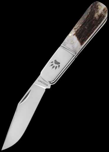 Rosecraft Otter Creek Barlow Stag Folding Knife