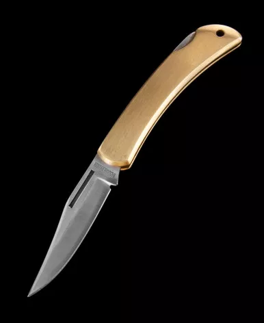 Rough Ryder Brass Lockback