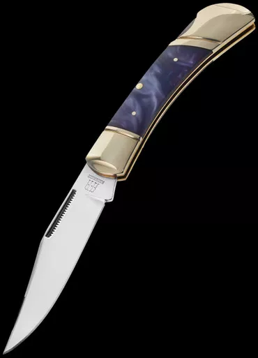 Rough Ryder Purple Swirl Folding Knife