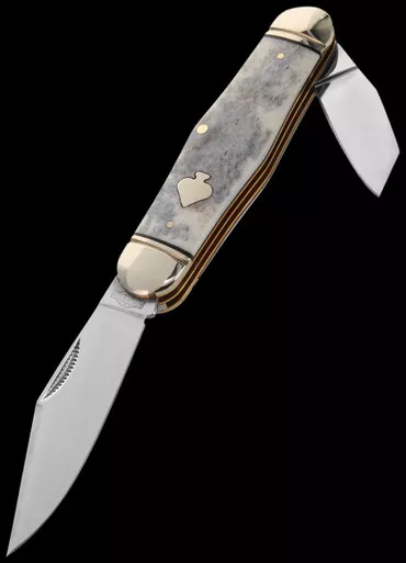 Rough Ryder Swell Centre Appaloosa Folding Knife
