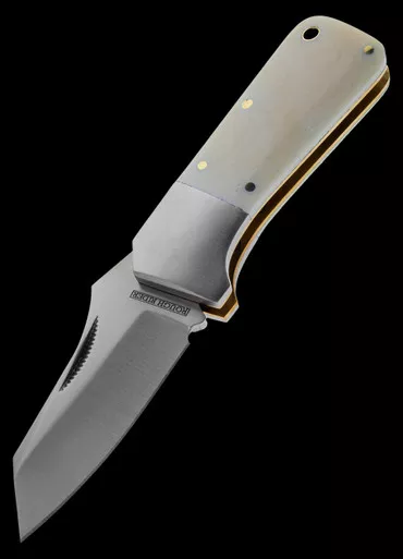 Rough Ryder Winter Bone Dire Wolf Folding Knife