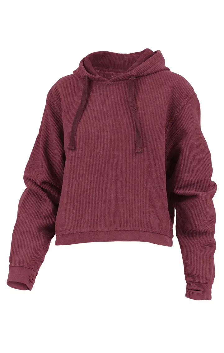 Royce Waist Length Hooded Comfy Cord